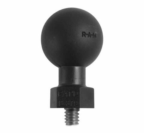 RAM  Mounts - RAM 1" Tough-Ball™ Base with 1/4-20 X .25" Male Threaded Post